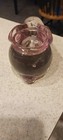 Vintage Light Pink Glass Rabbit Tea Light Holder — photo 3
