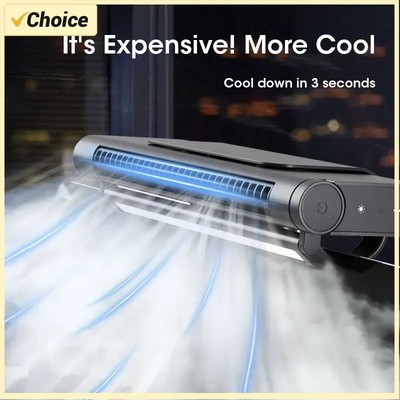 USB Wiederaufladbarer Bettventilator 2000mAh Tragbarer Luftkühler für Home Office