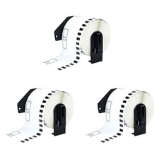 DK-2205 2.4 in x 100 ft Continuous Labels Used with Brother QL Printer 3Rolls