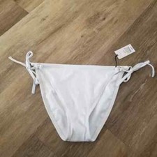 NWT Shade Shore White Low Rise Cheeky Bikini Bottom Size XL