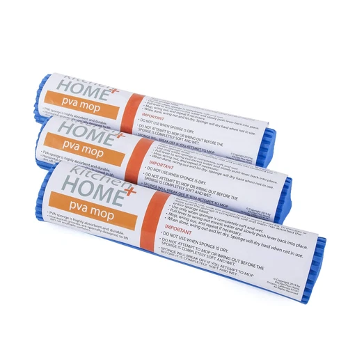 Kitchen + Home PVA Sponge Roller Mop Head Refills - Thumbnail 2