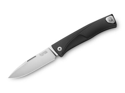 LionSteel Thrill Black Taschenmesser M390 Aluminium Slipjoint Folder   01LS163