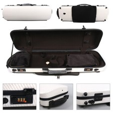 Violin Case 4/4 mixed Carbon Fiber Violin Case with Music sheet bag Strap Lock