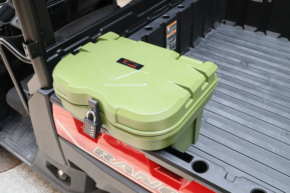 For Polaris Ranger 1000 900 570 500 XP UTV Bed Box 6GAL Waterproof Cargo Storage Foto 2 de 4