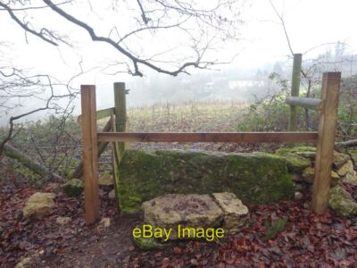 Photo 6x4 Stone Stile, Horsley Nailsworth Above the valley of Horsley and c2022