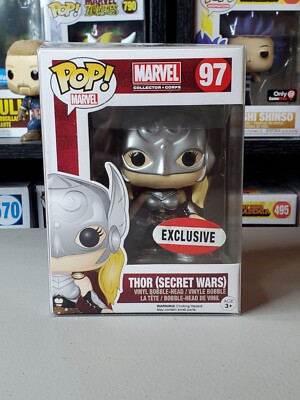 Funko Pop! Marvel: Collector Corps Exclusive Thor (Secret Wars) #97