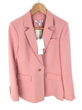 Elizabeth And James Blazer Carson Crepe - Pink - Rrp £475 - New