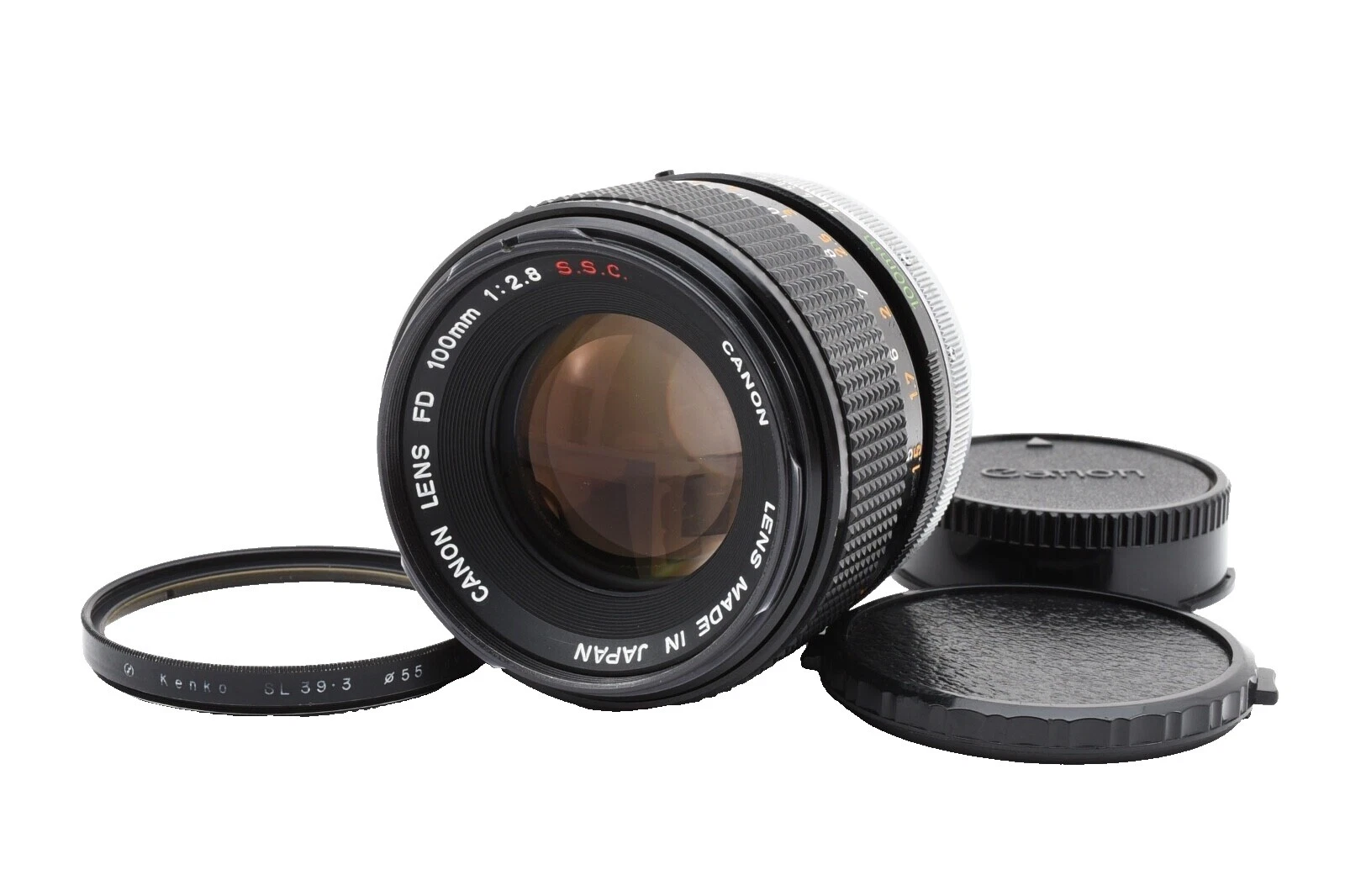 Canon FD Camera Lenses Manual 100mm Focal