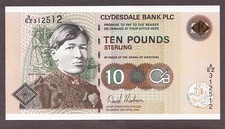Scotland 10 Pounds Sterling 2007 Pick-226f Original Crisp UNC