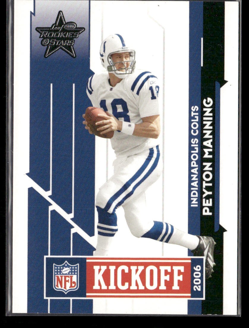 2006 Rookies & Stars Peyton Manning #3 Indianapolis Colts