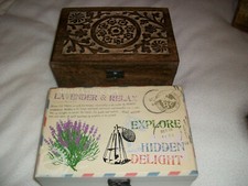  Essential Oil Storage Box Holds 6-12 or 24  10ml Bottles  65mm by 25mm inc Cap 