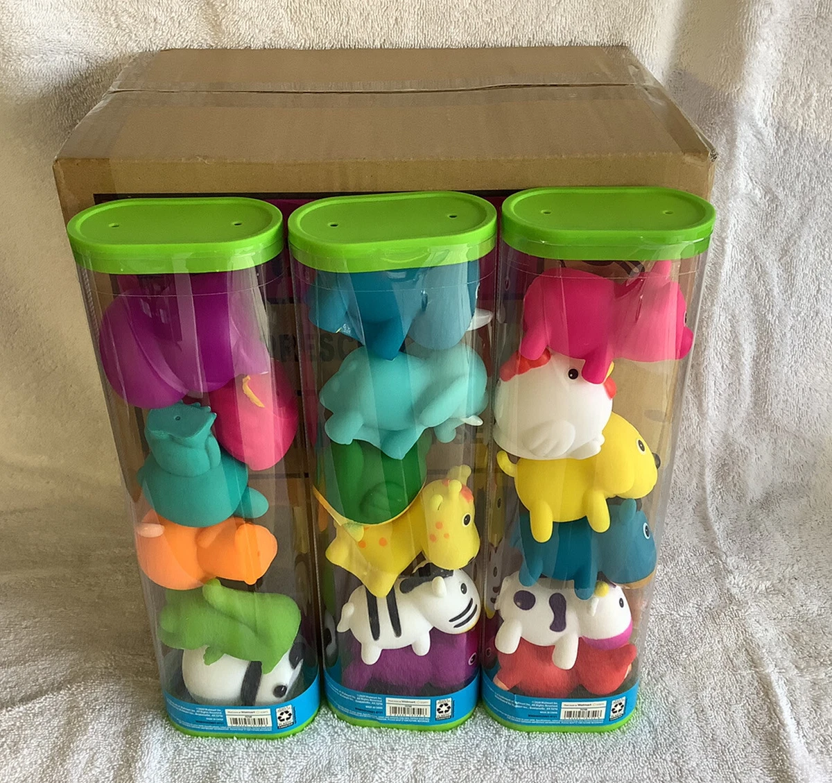 Animal Tube Playset Spark Create Imagine 18 Piece Multi color