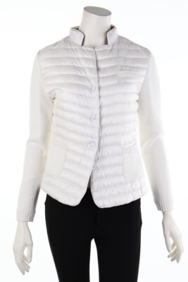 JAN MAYEN Down Jacket Patch Pockets I 46 = D 40 ivory NEW#7977