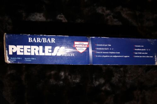 Vintage Peerless Faucet Brand New In Box! Model P88-L Chrome Bar - Picture 5 of 5
