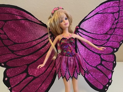 barbie mariposa magic wings doll