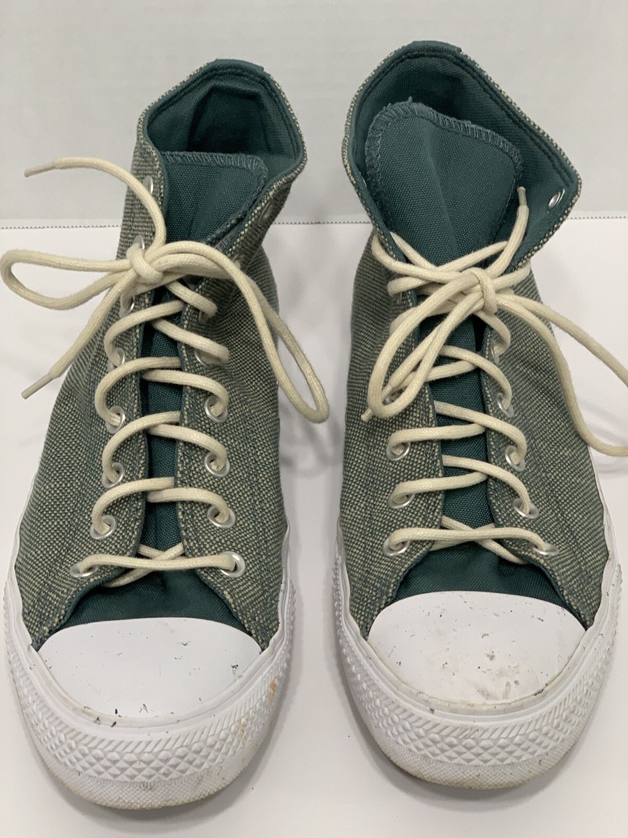 Converse Chuck Taylor All Star Hi Top Forest Green Trainers UK Size  Men’s