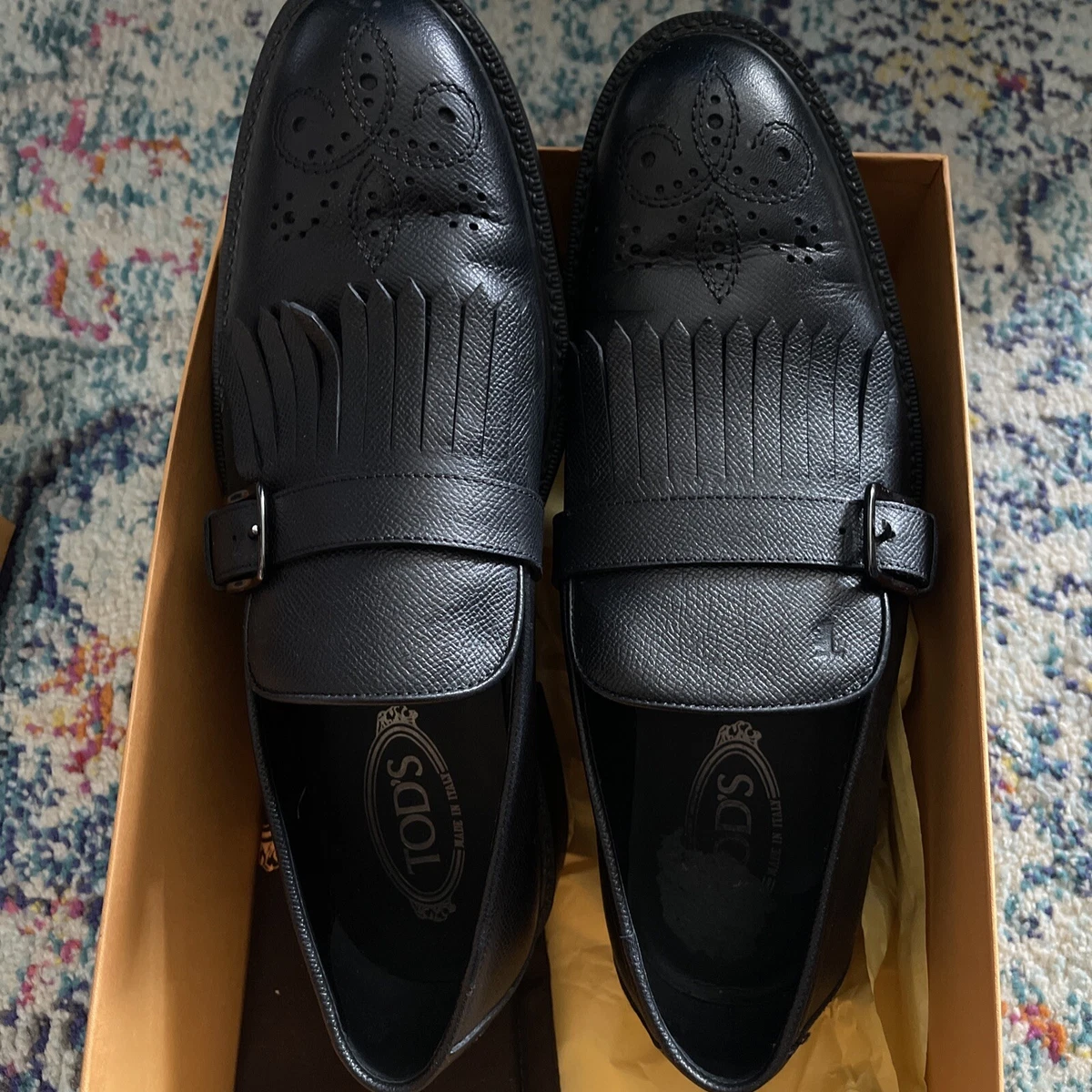 Tod's top monk strap