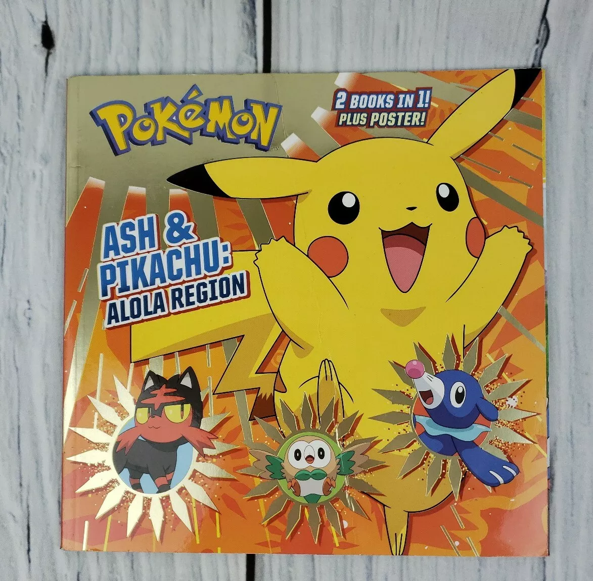 Alola Region Sticker Book by Pokemon Company International Pikachu Press