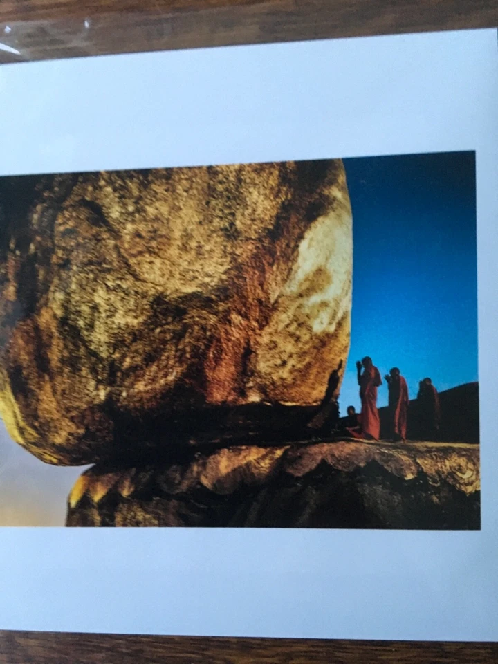 Steve McCurry SIGNED The Golden Rock - Magnum 6" X 6" Limited print - Image 4 of 4