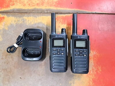 Cobra CH-RX680 Walkie Talkies Qty 2 With Charger FREE SHIPPING!! | eBay