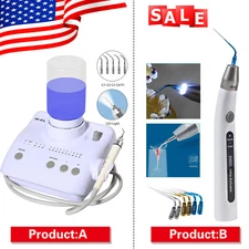 Dental LED Ultrasonic Scaler /Endo Activator Irrigator Root Canal Scaling Tip ns