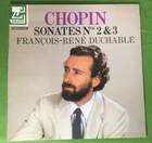FRANCOIS-RENE DUCHABLE Chopin Sonates Nos 2 3 Erato CLASSICAL AUDIOPHILE LP