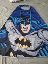 Six Flags BATMAN Cape Costume Cosplay Unisex DC SUPERHERO