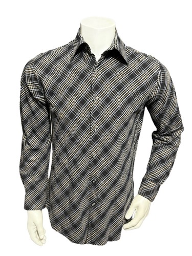 J. Ferrar Men’s Button Up Shirt Size Adult M Medium 15-15.5 Long Sleeves Cotton - Picture 3 of 15