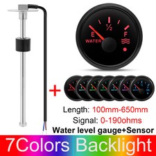 Sensore trasmettitore livello acqua barca marina 100mm-1000mm 0-190ohm