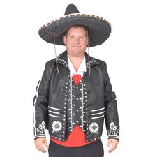 Adult Unisex Fun Mexico Day Of The Dead Halloween Comic Con Cosplay Costume Set