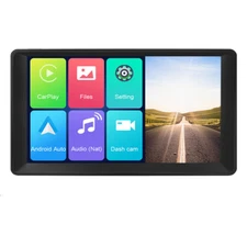 For Apple Carplay Car DVR Dash Camera Monitor Car Radio 9in MP5 Player Bluetooth