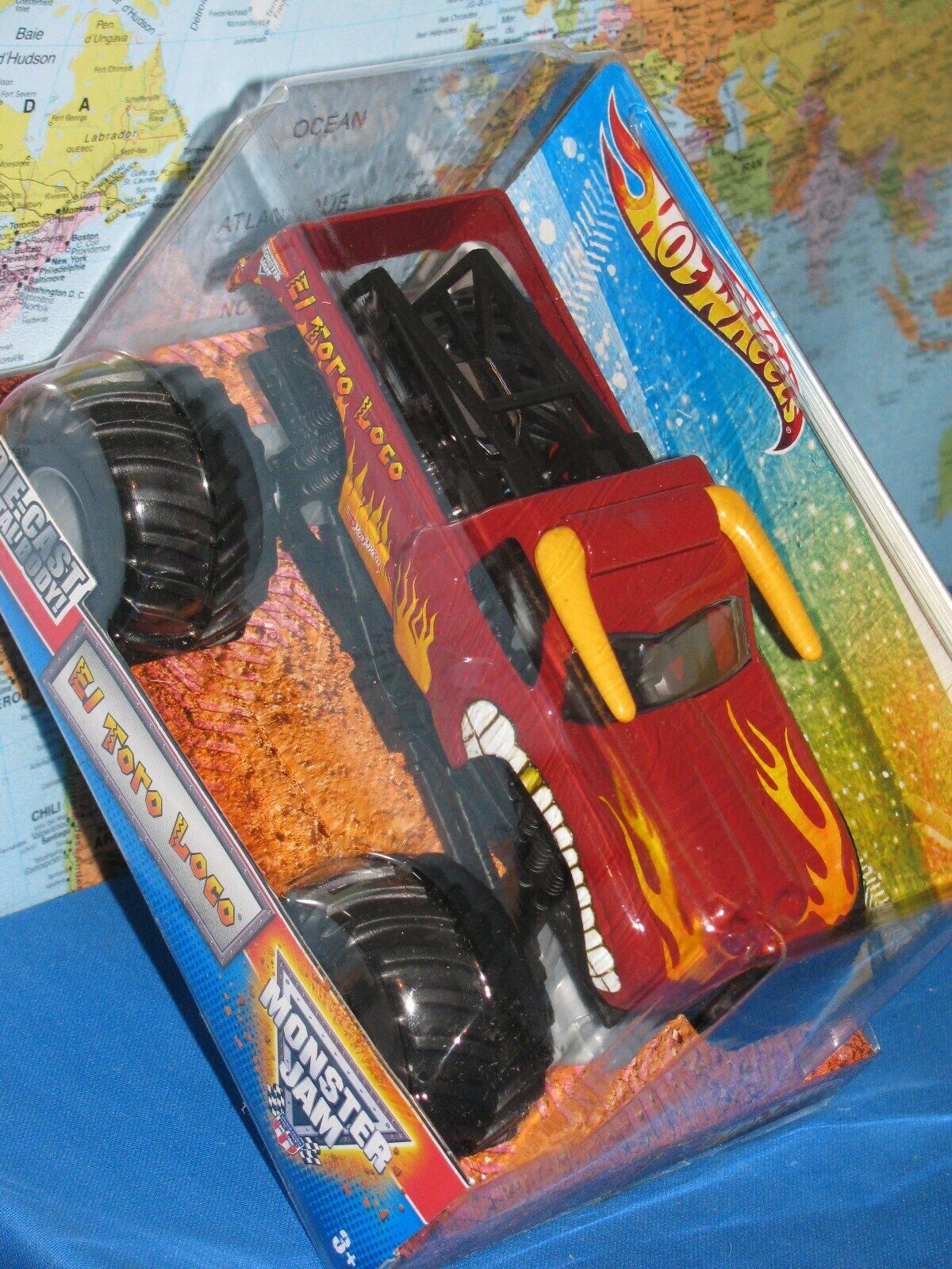 Monster Jam Diecast - El Toro Loco - Escala 1:24 - Original - JP Toys -  Brinquedos e Actions Figures para todas as idades