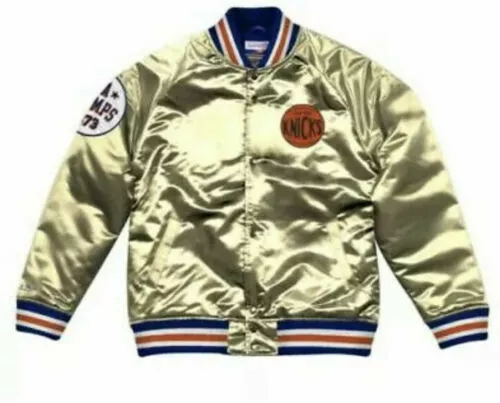 Mitchell & Ness NBA NEWYORK KNICKS Championship Satin Jacket