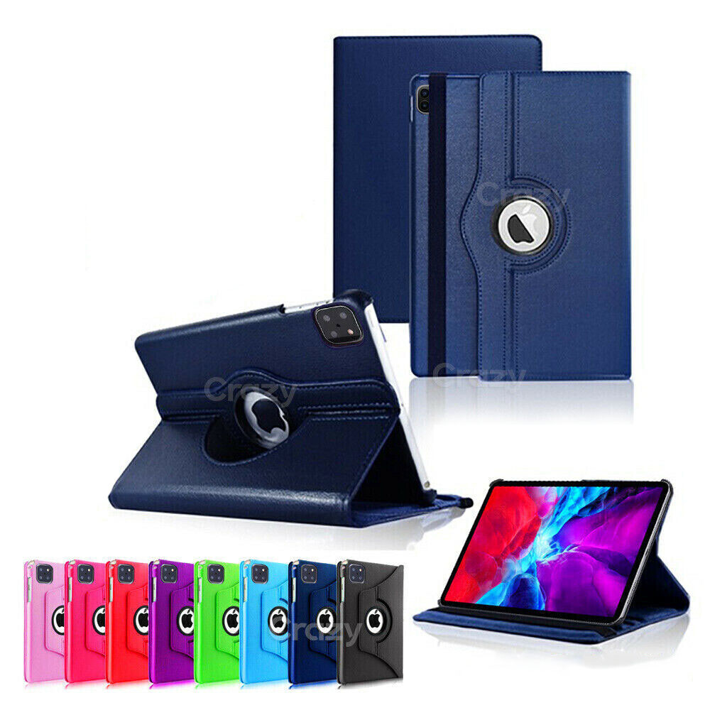 360 Rotating Case For iPad Air 2 3 4 5 6 7 8 12.9 10.2 iPad Pro Mini 4 5 Cover