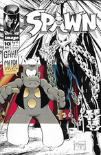 Spawn Comic 10 Cover A Todd McFarlane 1993 Dave Sim Steve Oliff Reuben Rude 