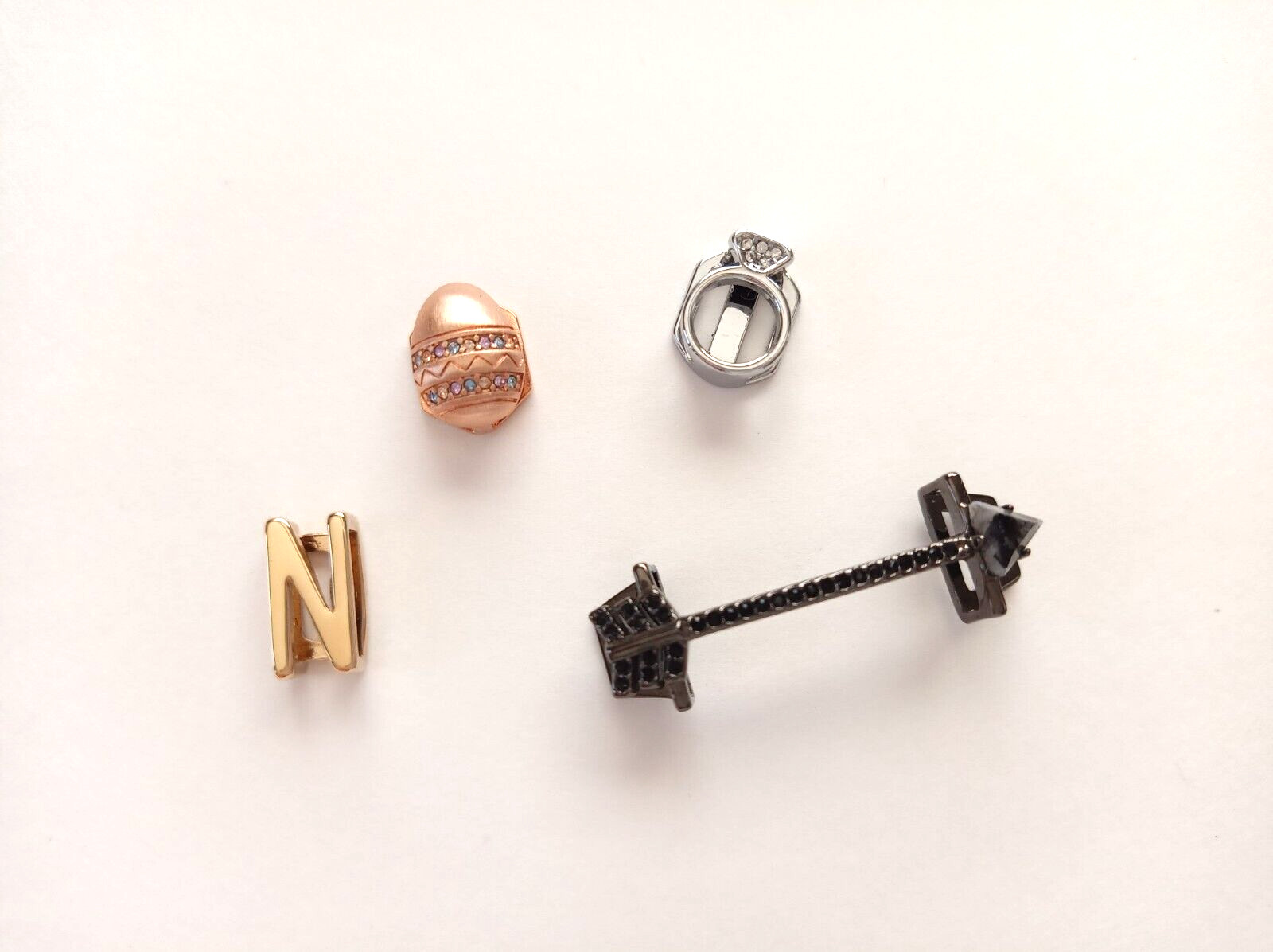 Keep Collective Pave Easter Egg, Silver Ring, Hem… - image 1