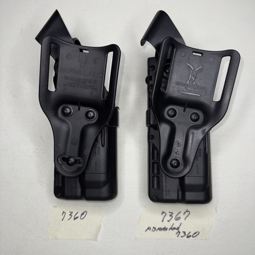 SAFARILAND 7360 (7367) 7TS ALS/SLS Holster, S&W M&P 9mm /.40 W/ TLR-1, X200,RH - Picture 12 of 14