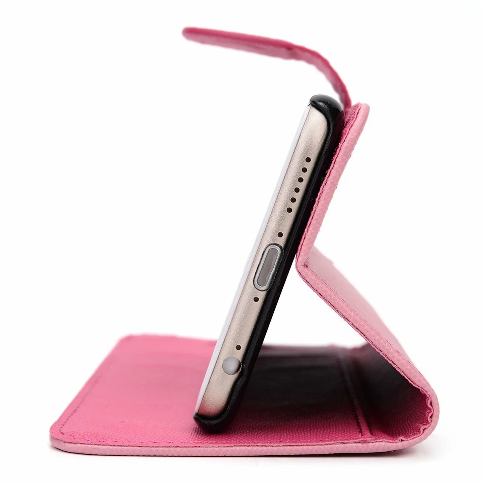 Cartera tipo folio abatible Kroo para Apple iPhone 6 Plus magenta Foto 4 de 4