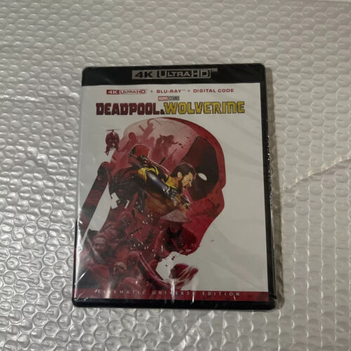 Deadpool & Wolverine (4K Ultra HD + Blu-ray + Digital Code, 2024) Recent Release