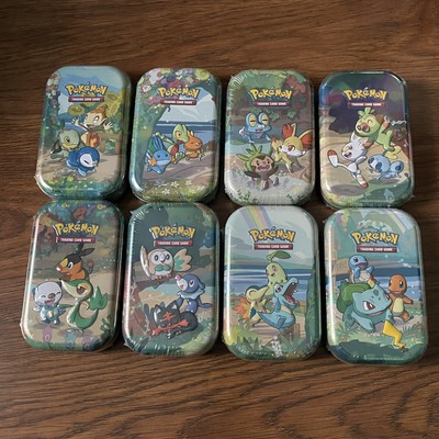 (8) Pokémon TCG Celebrations Mini Tin Complete Set Lot NEW *READ*   