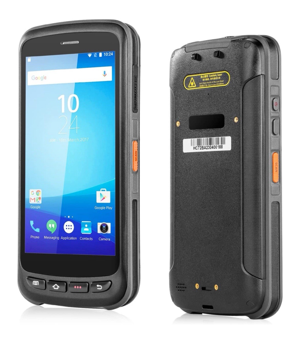 Ta08 W/ Tempered Film Ip65 Rugged Pda Data Terminal