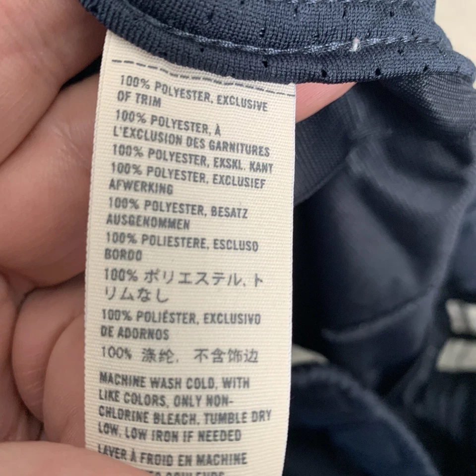 Abercrombie and Fitch 短裤男式 XS 蓝色网眼运动休闲休闲拉裤 — 第 4/4 张图片