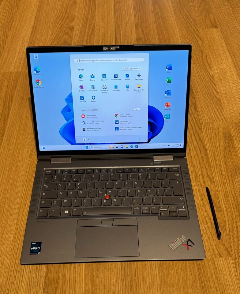 Lenovo ThinkPad X1 Yoga G7 · i7-1265U · 16GB · 512GB, photo 2 sur 5