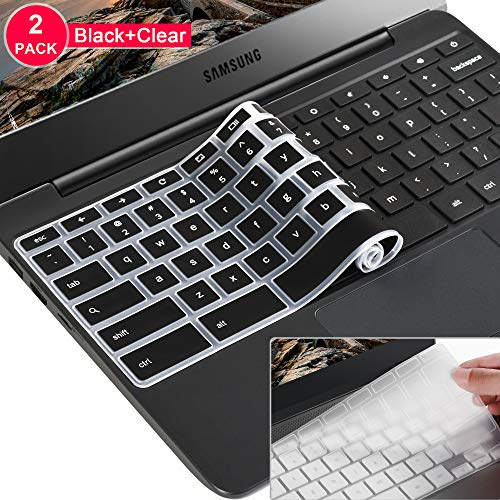[2 Pack]Samsung chromebook 4 keyboard cover skin for