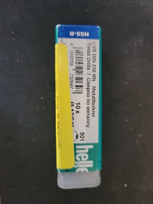 Heller 23264 7 HSS Metal twist drill bit 5.2 mm Total length 86 mm rolled DIN...