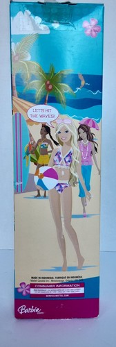 BARBIE DOLLS MATTEL 2007 SURF'S UP BEACH BARBIE NIB BLONDE - Picture 2 of 7