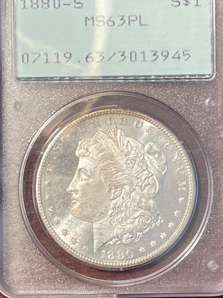MS 63 Graded 1880 Year Morgan US Dollars (1878-1921) for sale | eBay
