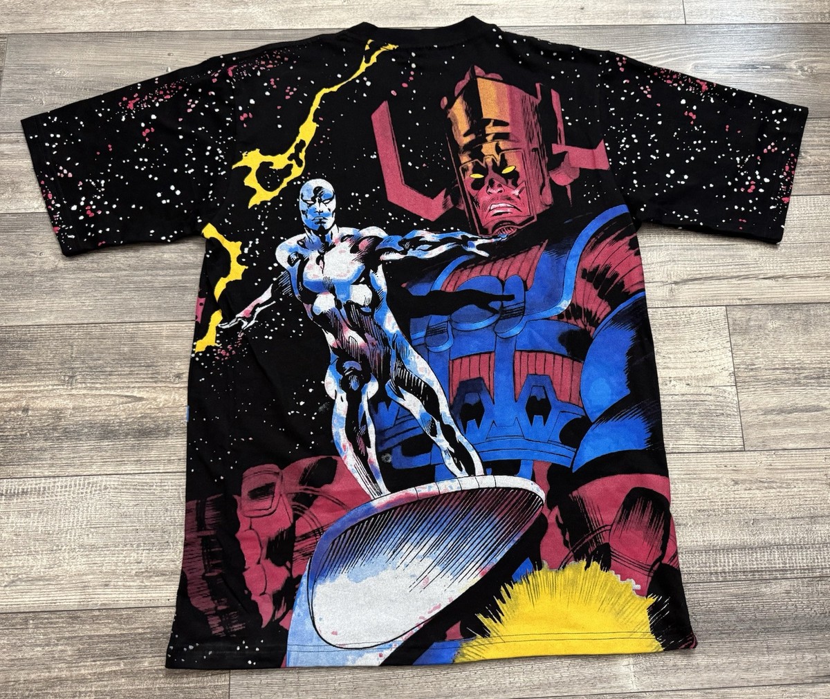 Silver Surfer Galactus Shirt Mens XL AOP All Over Modern Tee