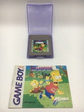Game Boy 1991 - Bart Simpson's Escape From Camp Deadly w/ Manual (Works)