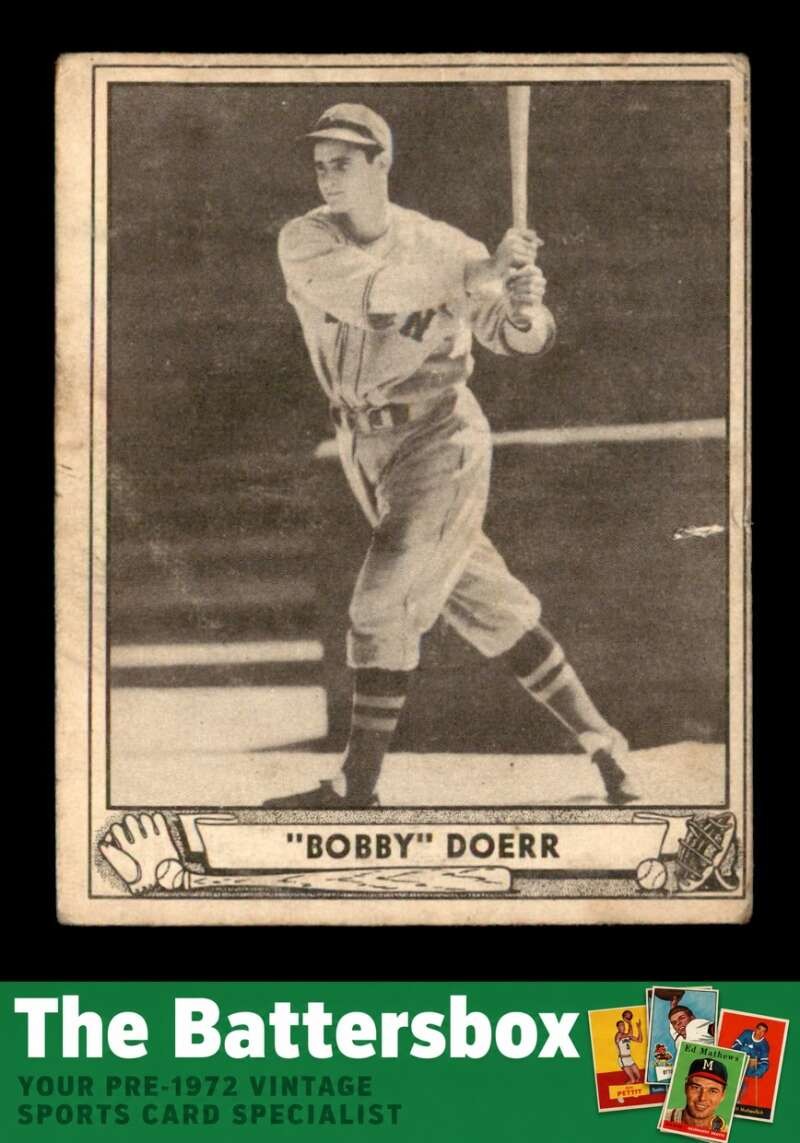1940 Play Ball #38 Bobby Doerr   VG X3793539